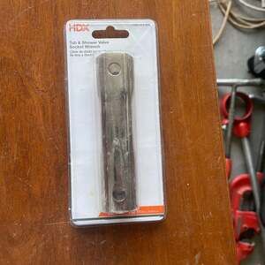 HDX Tub & Shower Valve Socket Wrench - 23mm X 24.6mm, Chrome Finish